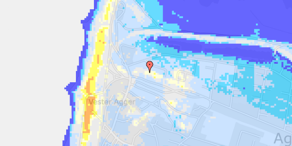 Ekstrem regn på Aalumvej 34A