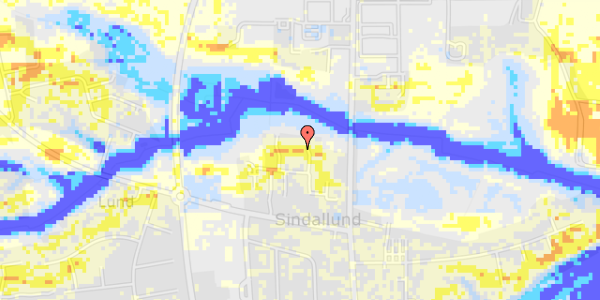 Ekstrem regn på Nordvangen 34