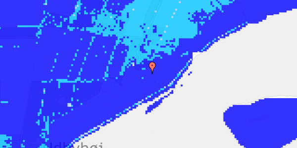 Ekstrem regn på Strandvej 20A