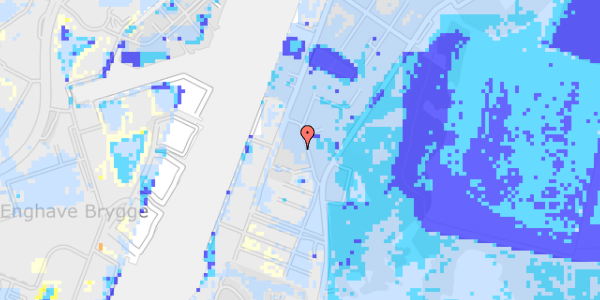 Ekstrem regn på Drechselsgade 6A, 5. th