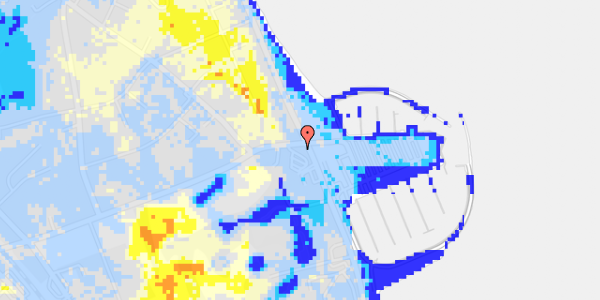 Ekstrem regn på Rungsted Strandvej 129