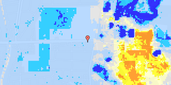 Ekstrem regn på Roskildevej 35, st. 2