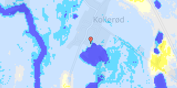 Ekstrem regn på Kollerød Bygade 21E