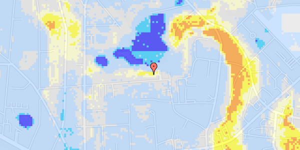 Ekstrem regn på Mosehøjvej 19