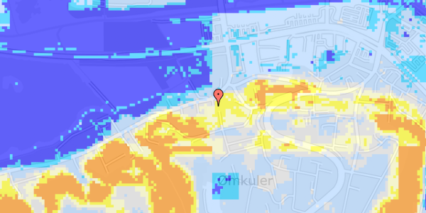 Ekstrem regn på Ribe Landevej 3A, 1. th