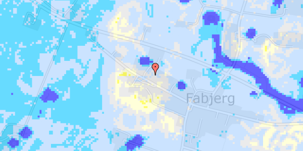 Ekstrem regn på Fabjergstad 31B, . 2