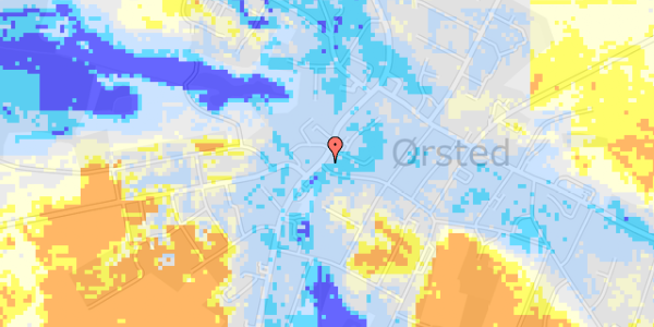 Ekstrem regn på Rougsøvej 114A