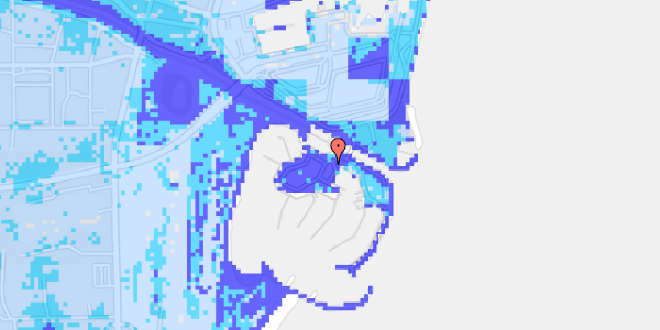 Ekstrem regn på Skakkes Holm 62