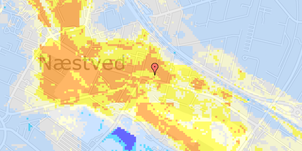 Ekstrem regn på Præstøvej 55