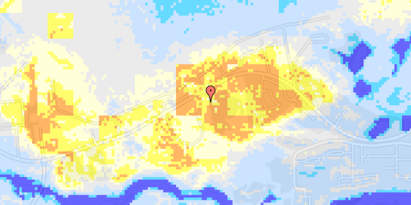 Ekstrem regn på Langdyssegårdsvej 9