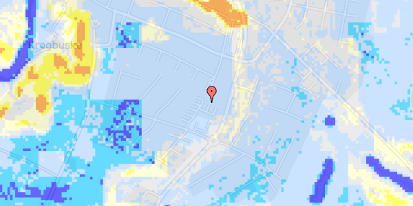 Ekstrem regn på Hasselvang 12A