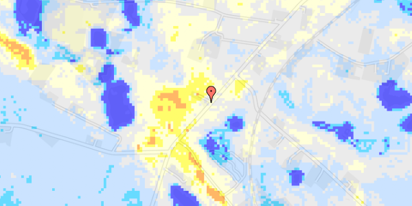 Ekstrem regn på Egemosevej 37, st. th