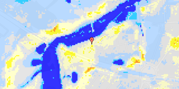 Ekstrem regn på Lilletoften Havekoloni 211