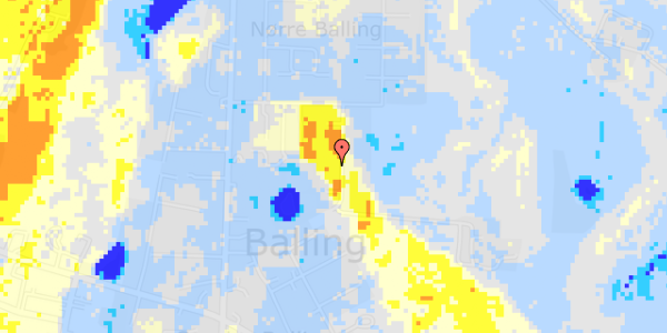 Ekstrem regn på Villaparken 126