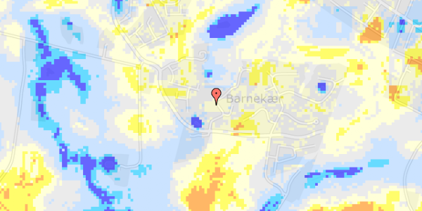 Ekstrem regn på Mosekæret 1E