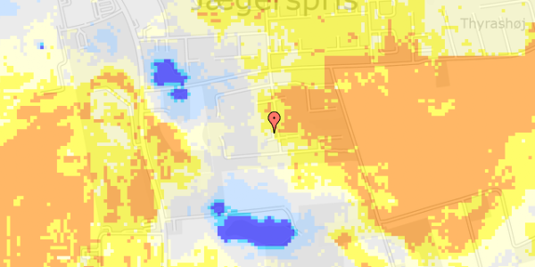 Ekstrem regn på Snogedam 2