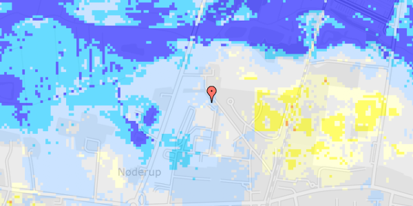 Ekstrem regn på Svensgaardvej 19