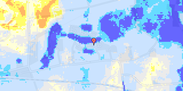 Ekstrem regn på Okavangovej 25