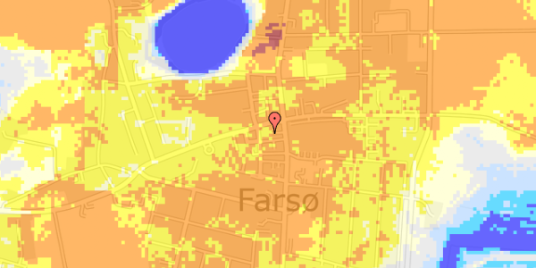 Ekstrem regn på Lassensvej 1, 1. mf