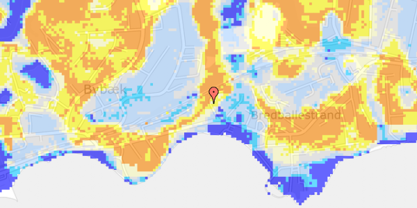 Ekstrem regn på Forupsvej 3