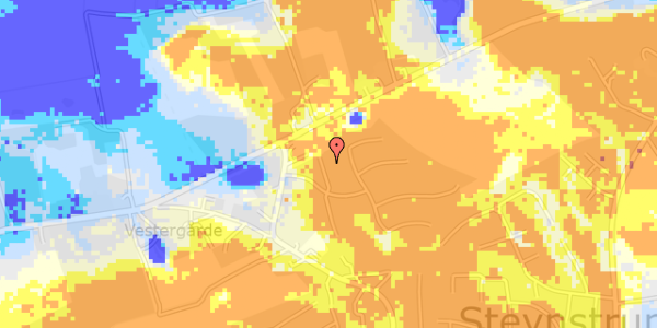 Ekstrem regn på Tornerosevej 13