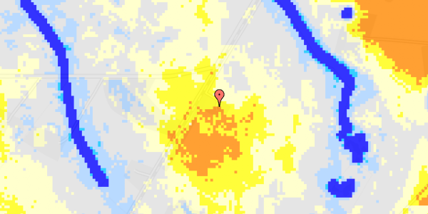 Ekstrem regn på Voldsgårdvej 34A