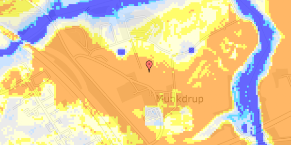 Ekstrem regn på Filippavej 16