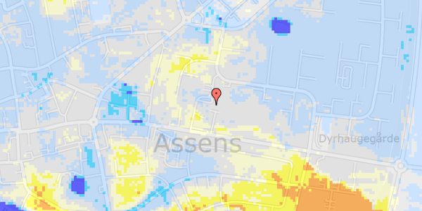 Ekstrem regn på Odensevej 29C, 1. 1