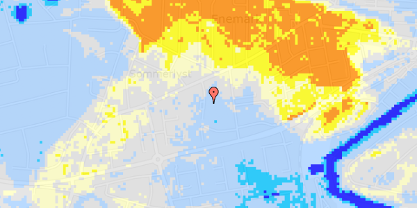 Ekstrem regn på Kornmodsvej 1C