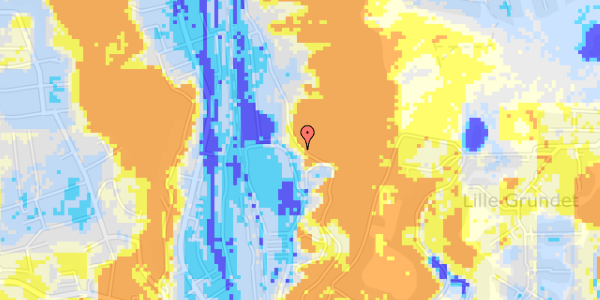 Ekstrem regn på St. Grundet Skovvej 27