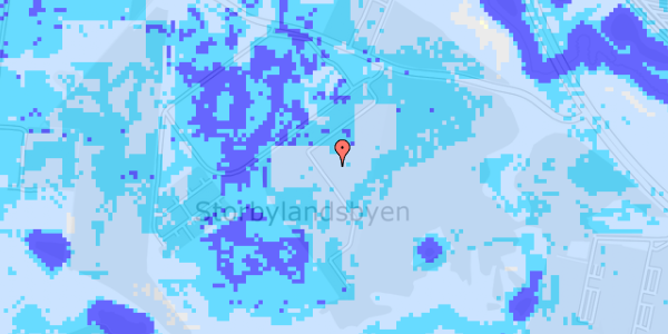 Ekstrem regn på Marienlystvej 50