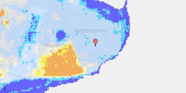 Ekstrem regn på Sommervej 12A