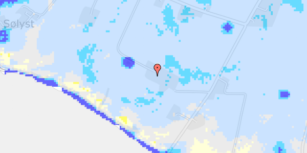 Ekstrem regn på Østre Hougvej 152, st. th