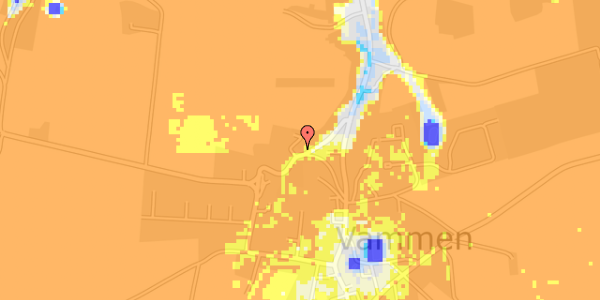 Ekstrem regn på Grøndalsvej 7