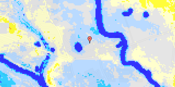 Ekstrem regn på Gåskjærholm 34