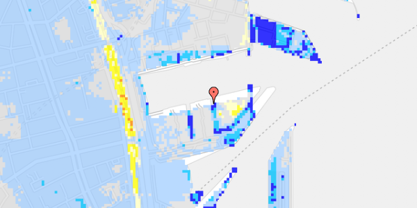 Ekstrem regn på Marmorvej 37, 3. th