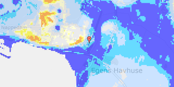 Ekstrem regn på Molsvej 38