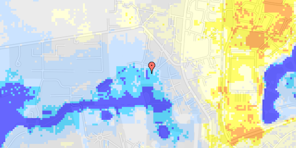 Ekstrem regn på Valenciavej 3D