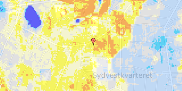 Ekstrem regn på Lykkegårdsvej 29C