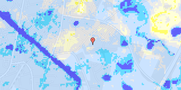 Ekstrem regn på Lauritshøj 184