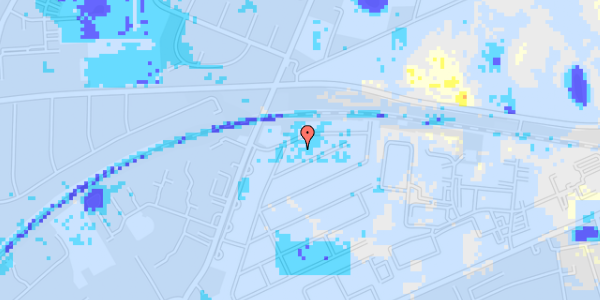 Ekstrem regn på Østervang 606