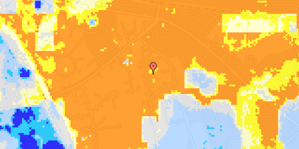 Ekstrem regn på Laurentsvej 25