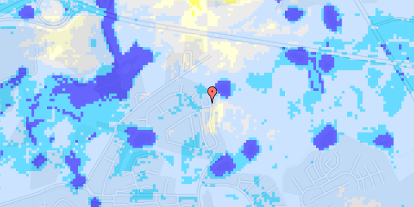 Ekstrem regn på Kildeagertoften 42