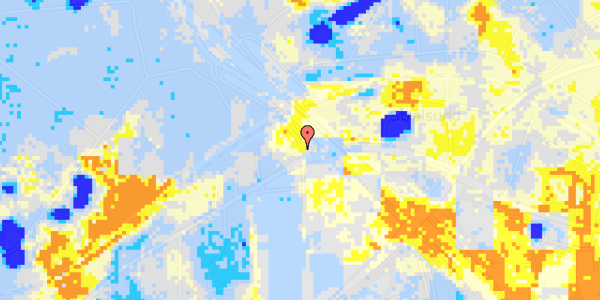 Ekstrem regn på Skovdiget 4A