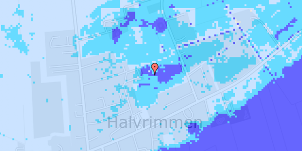 Ekstrem regn på Bryggerivej 20A