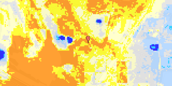 Ekstrem regn på Hadsundvej 186