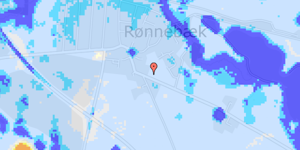 Ekstrem regn på Bystævnet 29A