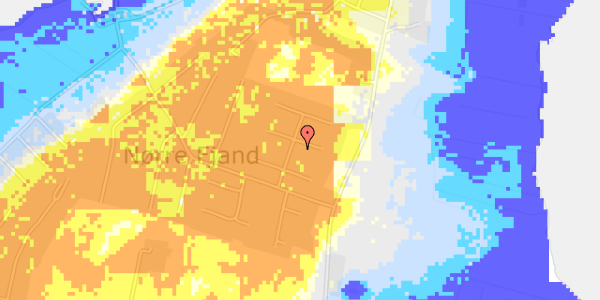 Ekstrem regn på Helmklit 225