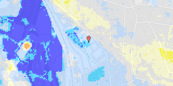 Ekstrem regn på Emil Møllers Gade 59F, 5. mf