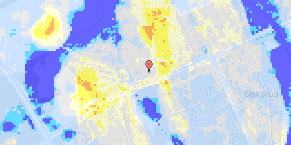 Ekstrem regn på Martins Minde Havekoloni 263